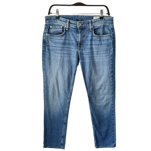 Rag & Bone Dre Cropped Low-Rise Slim Boyfriend Jean | 28 - Picture 2 of 11